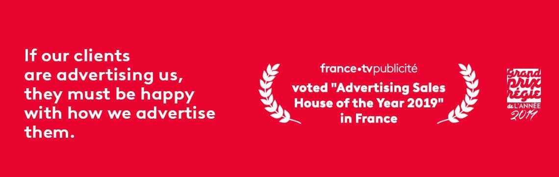 FranceTV Publicité voted “Advertising Sales House of the Year 2019”