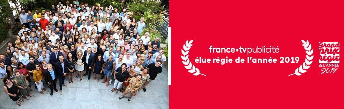 FranceTV Publicité voted “Advertising Sales House of the Year 2019” amongst 76 competitors in the french advertising market