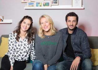 de gauche à droite : Marie Perarnau, Agathe Lecaron, Anna Roy et Benjamin Muller